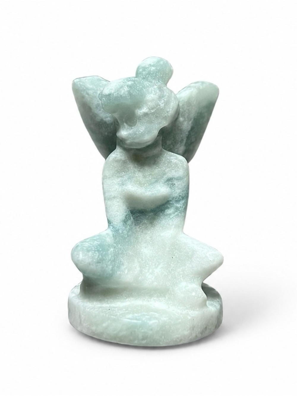 Hand-carved 2.5” Blue Calcite Tinker Bell